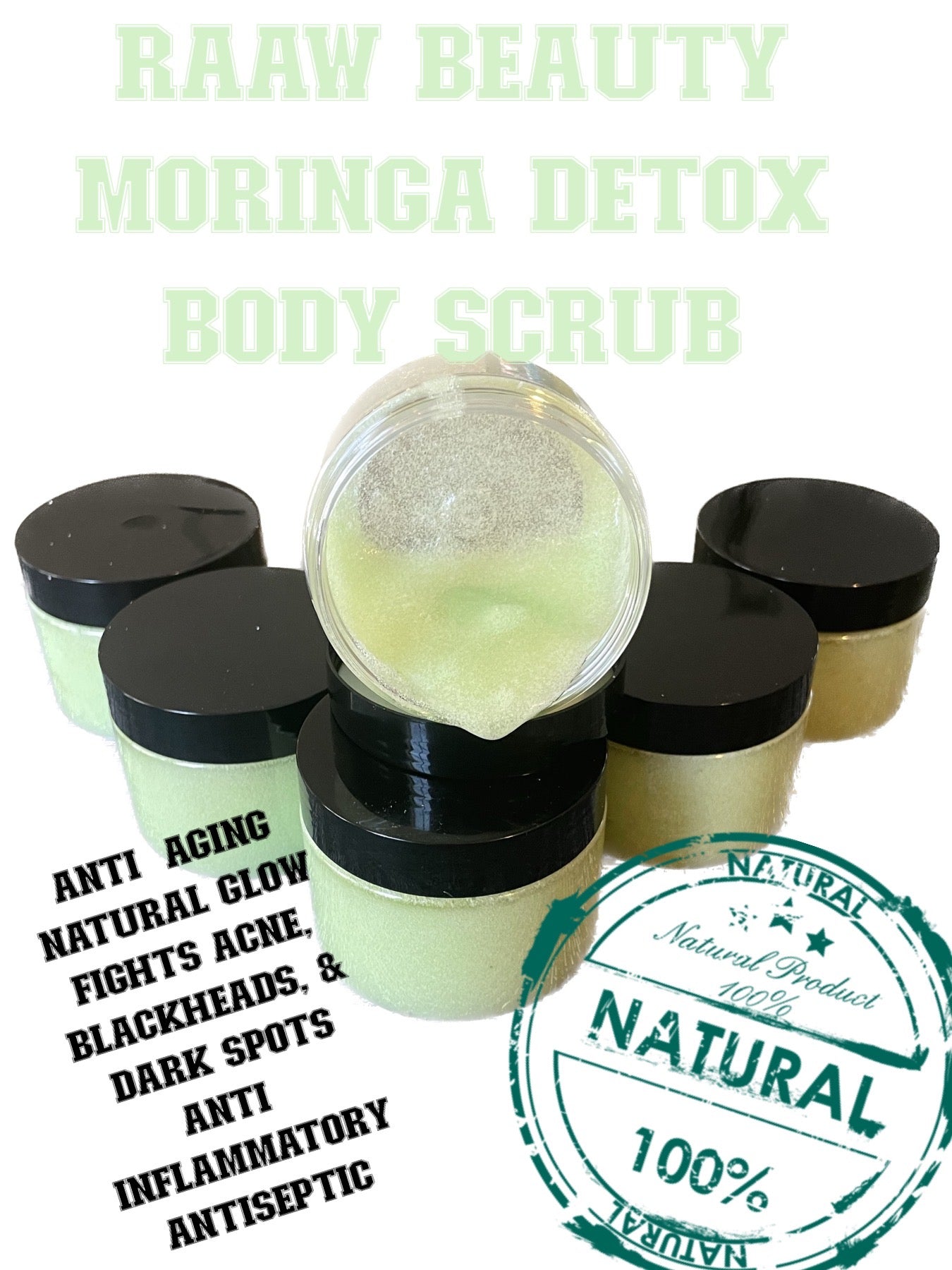 Moringa Detox Body Scrub