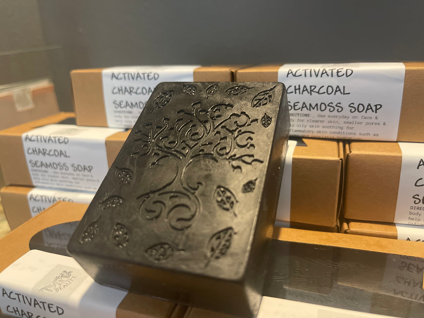 Activated Charcoal Seamoss Soap