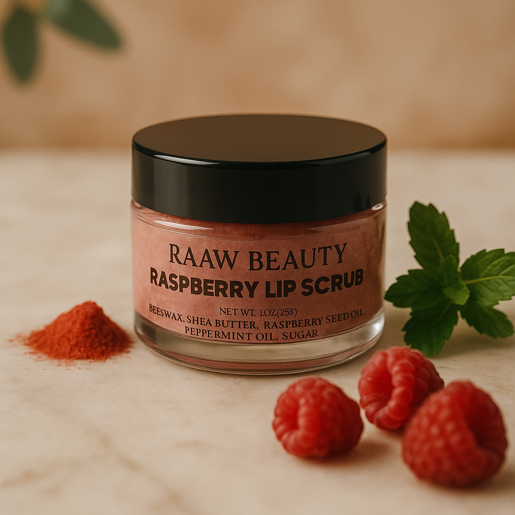 Raspberry Lip Scrub