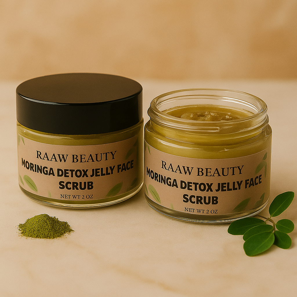 Moringa Detox Jelly Face Scrub