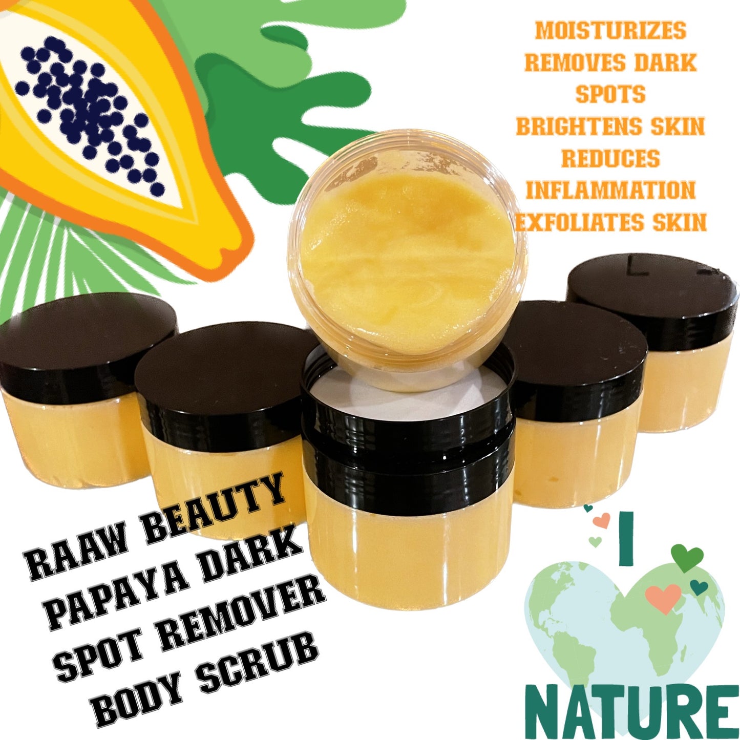 DARK SPOT REMOVER PAPAYA SUGAR BODY SCRUB